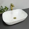 Раковина накладная VBI Ravenna белый мрамор глянец VBI-011208- Фото 3