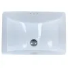 Раковина под столешницу VBI Mallare белый VBI-018038- Фото 1