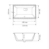 Раковина под столешницу VBI Mantua белый VBI-018029- Фото 4
