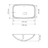 Раковина под столешницу VBI Moena белый VBI-018028- Фото 4