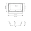 Раковина под столешницу VBI Sorrento белый VBI-018037- Фото 4