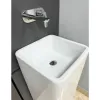 Раковина напольная VBI Lukka белый VBI-019002- Фото 3