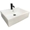 Раковина подвесная VBI Teramo M белый VBI-014702- Фото 1