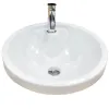 Раковина врезная VBI Pianette белый глянец VBI-018015- Фото 1