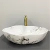 Раковина накладная VBI Faleria Carrara glossy (VBI-016700)- Фото 3
