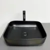 Раковина накладная VBI Palermo Black matt (VBI-012310)- Фото 2