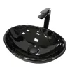 Раковина накладна VBI Parma Black glossy (VBI-011021)- Фото 1