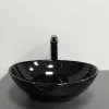 Раковина накладная VBI Parma Black marmo glossy (VBI-011023)- Фото 2