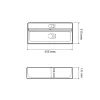 Раковина накладная VBI Tavernola White (VBI-015506)- Фото 4