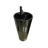 Раковина напольная VBI Bolonia Black glossy (VBI-019018)- Фото 1