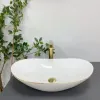 Раковина VBI Turin Gold Edge білий VBI-011508- Фото 2