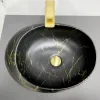Раковина VBI Valiano Marble черный VBI-016101- Фото 3