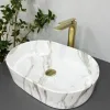Раковина VBI Verona 50 Aiax Glossy білий VBI-011312 - Фото 4