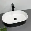 Раковина VBI Verona 50 черный/белый VBI-011309- Фото 2