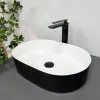 Раковина VBI Verona 50 черный/белый VBI-011309- Фото 4