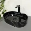 Раковина VBI Verona 50 Marmo Glossy черный VBI-011314- Фото 4