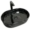 Раковина VBI Verona 50 Marmo Glossy черный VBI-011314- Фото 1