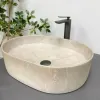 Раковина VBI Verona 50 Stone бежевый VBI-011325- Фото 2