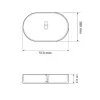 Раковина VBI Verona 50 Stone бежевый VBI-011325- Фото 4