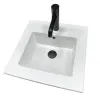 Раковина врезная VBI Ferrara 40 White (VBI-018011)- Фото 1
