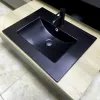 Раковина врезная VBI Ferrara 60 Black matt (VBI-018042)- Фото 4