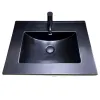 Раковина врезная VBI Ferrara 60 Black matt (VBI-018042)- Фото 1
