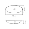 Умывальник (раковина) VBI Tufara White накладной VBI-012616- Фото 4