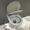 Унитаз подвесной VBI Vulcano Light Grey Matt светло-серый матовый (VBI-020416)- Фото 2