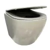 Унитаз подвесной VBI Vulcano Light Grey Matt светло-серый матовый (VBI-020416)- Фото 1