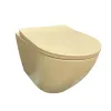 Унитаз подвесной VBI Vulcano Beige Matt (VBI-020408)- Фото 1
