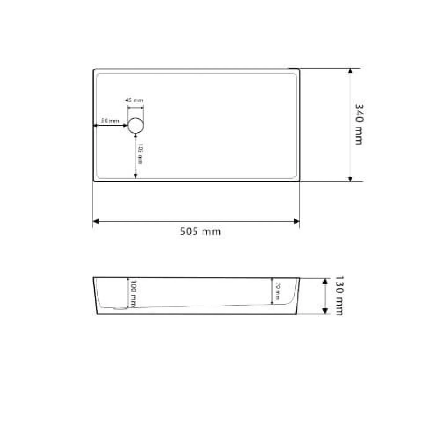 Раковина VBI Velletri черная VBI-015902 - Фото 3
