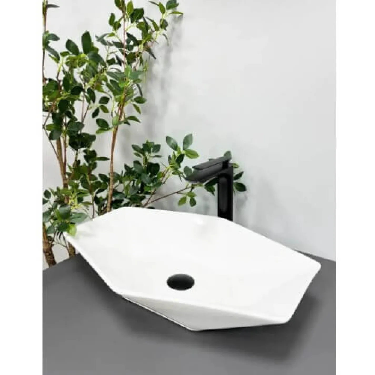 Раковина VBI Venezia S білий VBI-012401 - Фото 3