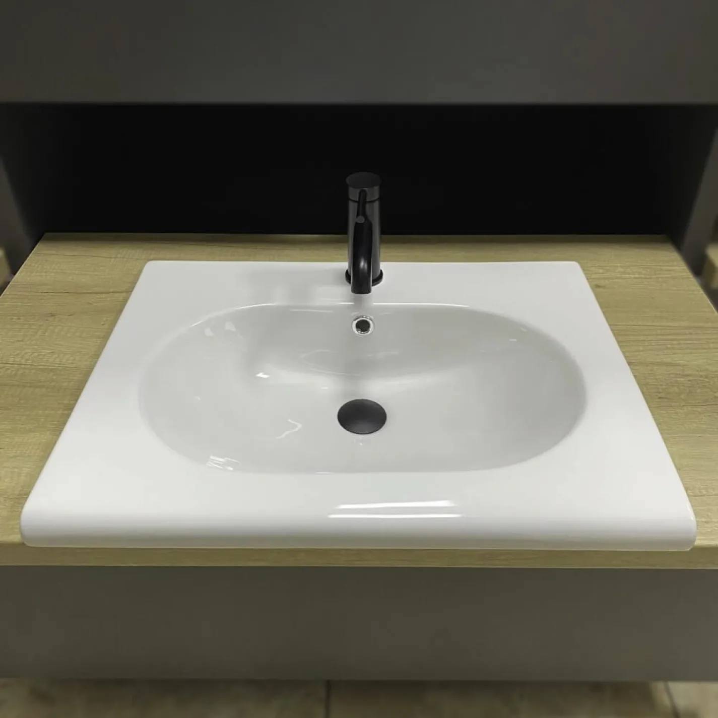 Раковина врізна VBI Pordenone White (VBI-018047) - Фото 2
