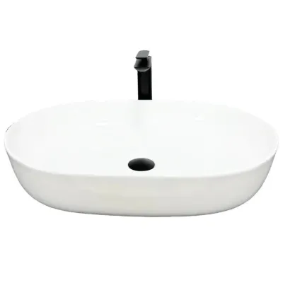 Раковина накладная VBI Andria белый VBI-011700