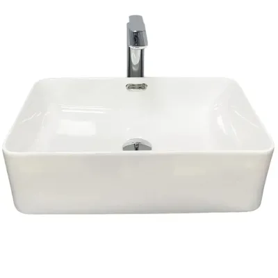 Раковина накладная VBI Arabba белый VBI-013501