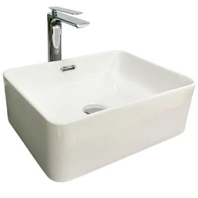 Раковина накладная VBI Arabba S белый VBI-013500