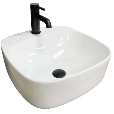 Раковина накладная VBI Narni белый VBI-014901