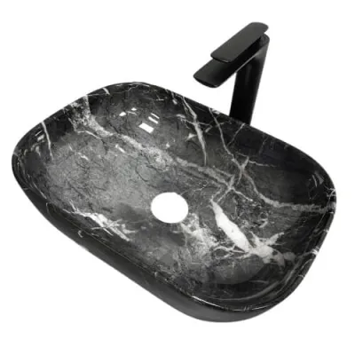 Раковина накладная VBI Ravenna Black opal glossy (VBI-011225)