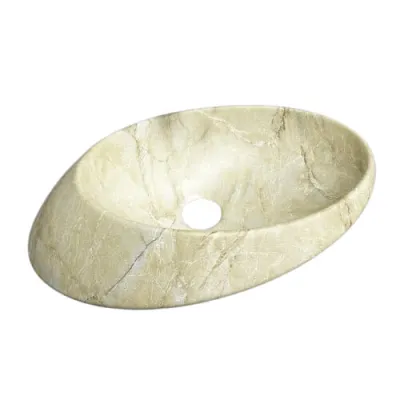 Раковина накладна VBI Rotello Beige onyx matt (VBI-017103)