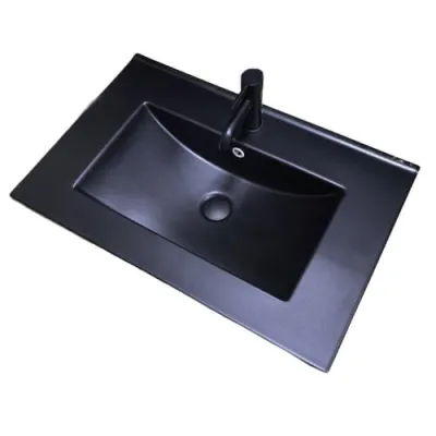 Раковина врезная VBI Ferrara 70 Black matt (VBI-018043)