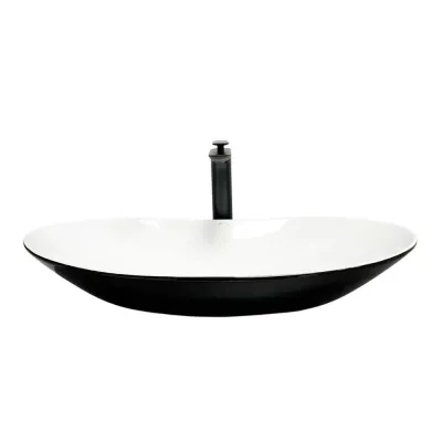 Умывальник (раковина) VBI Turin Black White накладной VBI-011513