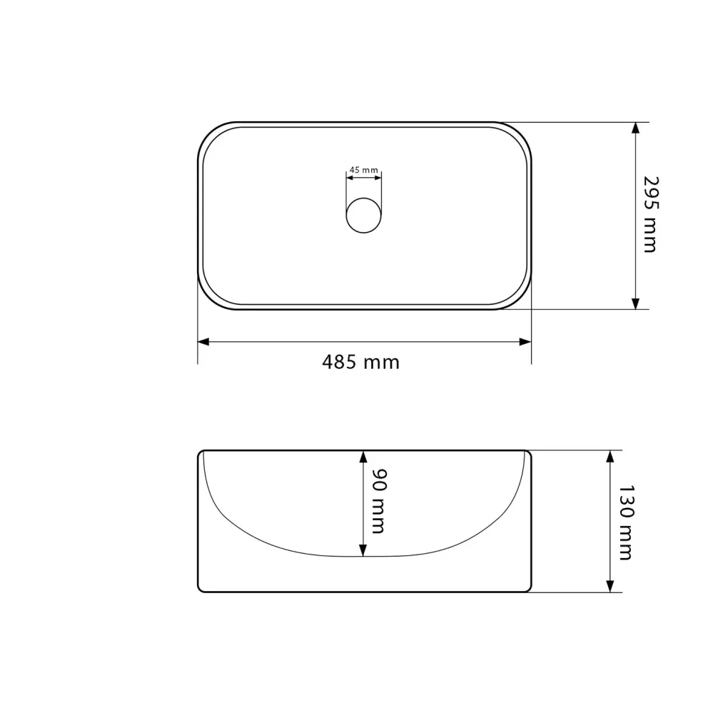 Раковина накладная VBI Aliano белый VBI-012602- Фото 4