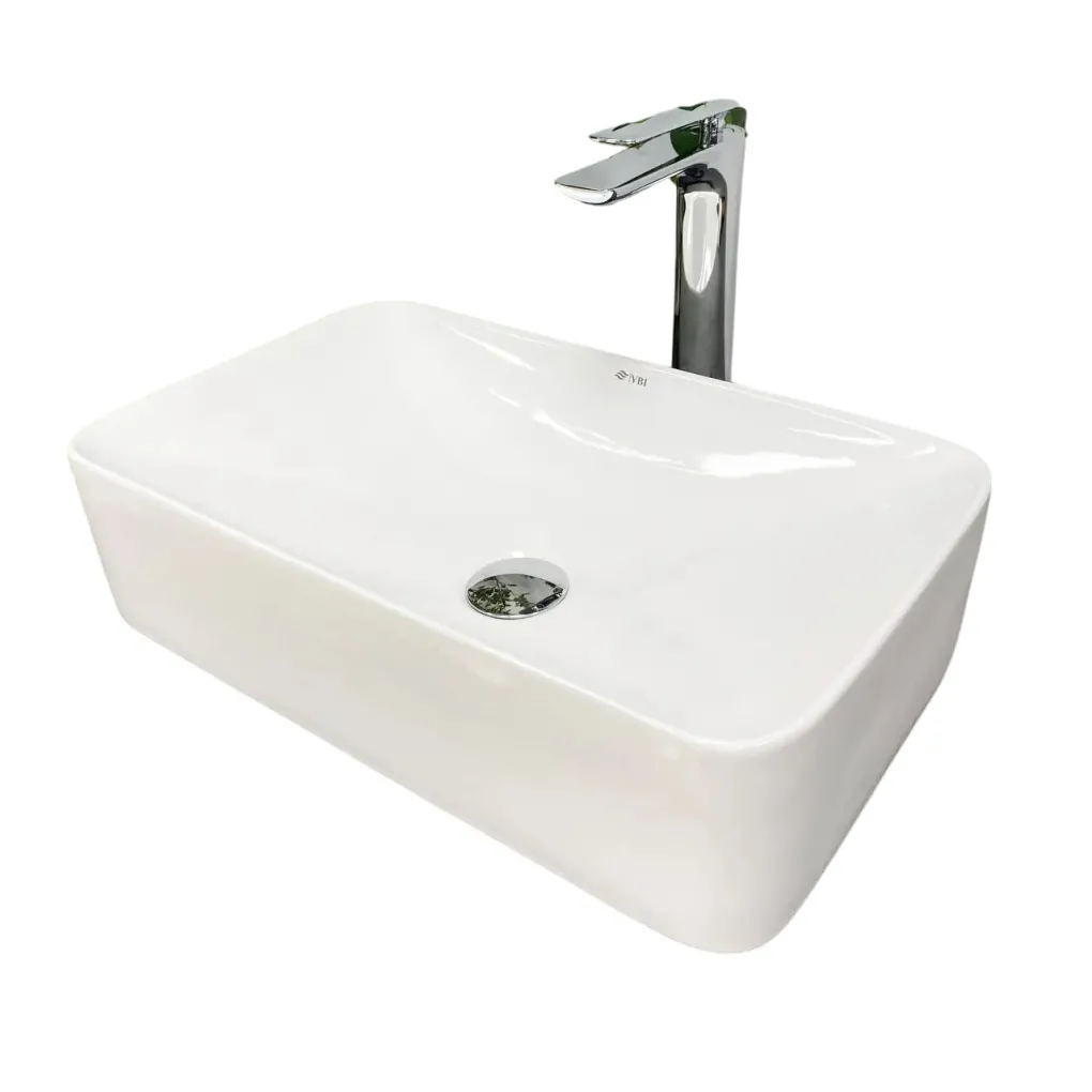 Раковина накладная VBI Aliano белый VBI-012602- Фото 1