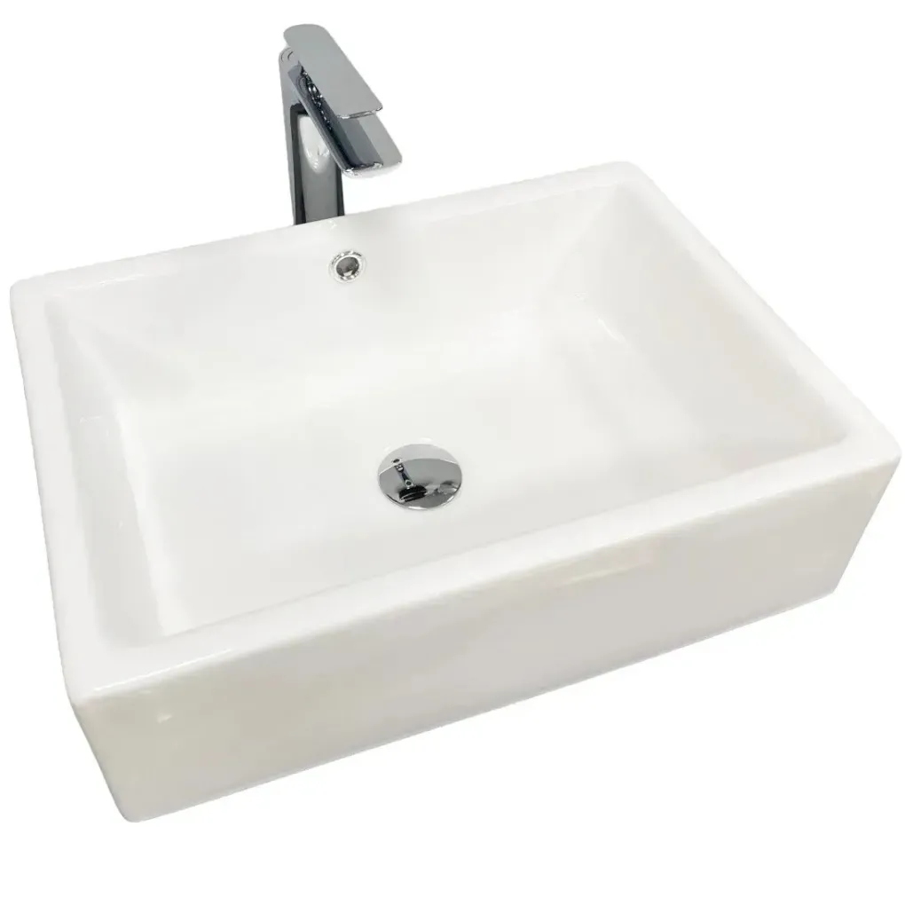 Раковина накладная VBI Castello белый VBI-012901- Фото 1