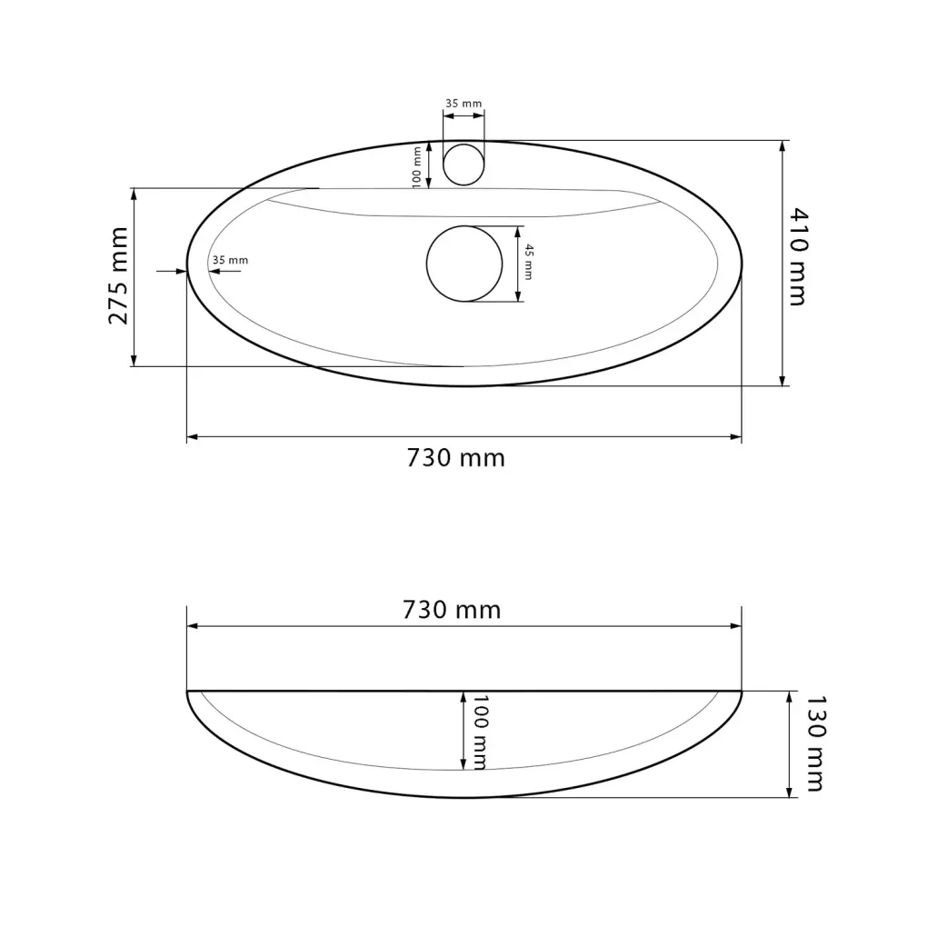 Раковина накладная VBI Cesena белый VBI-015501- Фото 4
