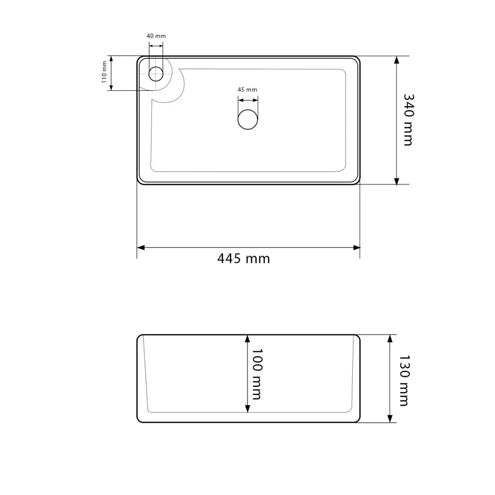 Раковина накладная VBI Lucito белый VBI-015502- Фото 4