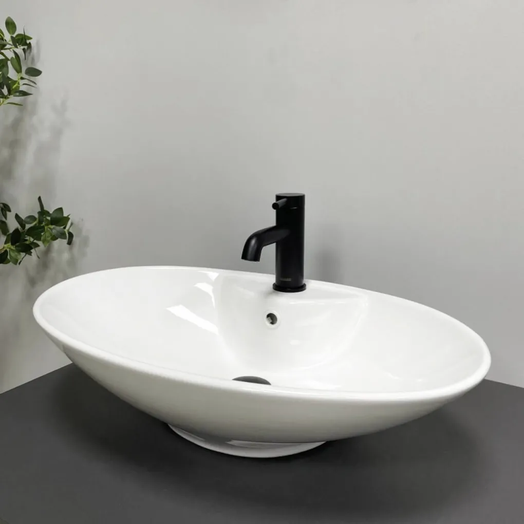 Раковина накладная VBI Carovilli White (VBI-015504)- Фото 2