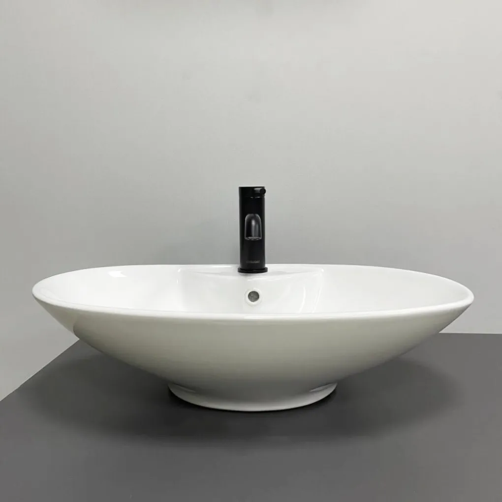 Раковина накладная VBI Carovilli White (VBI-015504)- Фото 4