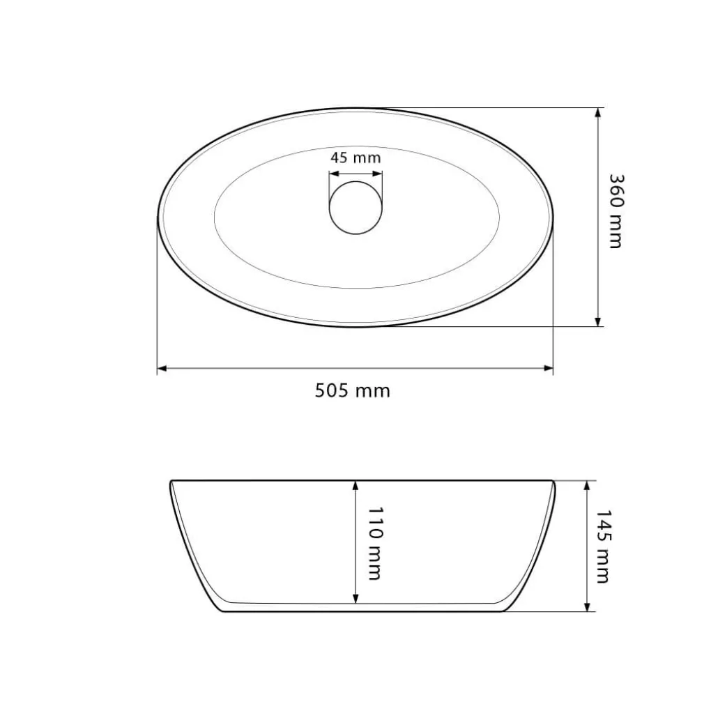 Раковина накладная VBI Cefalu Aiax glossy (VBI-015401)- Фото 2