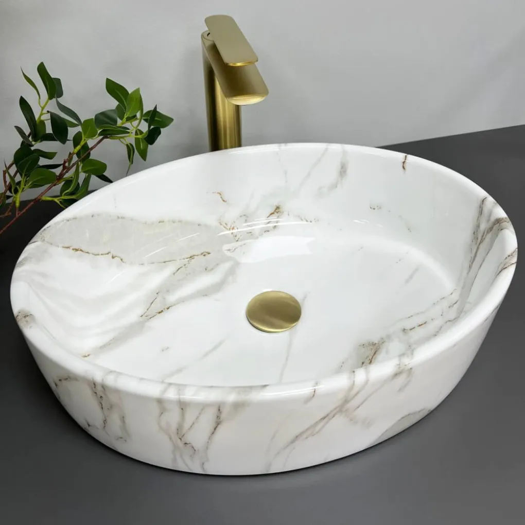 Раковина накладная VBI Cefalu Aiax glossy (VBI-015401)- Фото 3